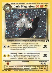 Dark Magneton - 11/82 - Holo Rare - Unlimited Edition